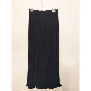 Black Maxi Skirt